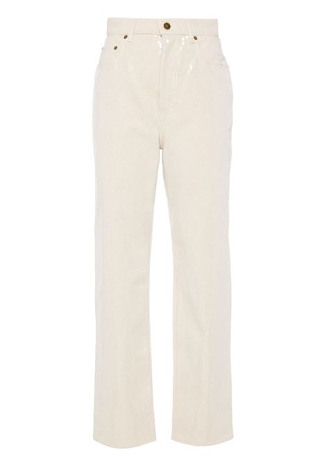 White Kim straight-leg jeans Golden Goose - women